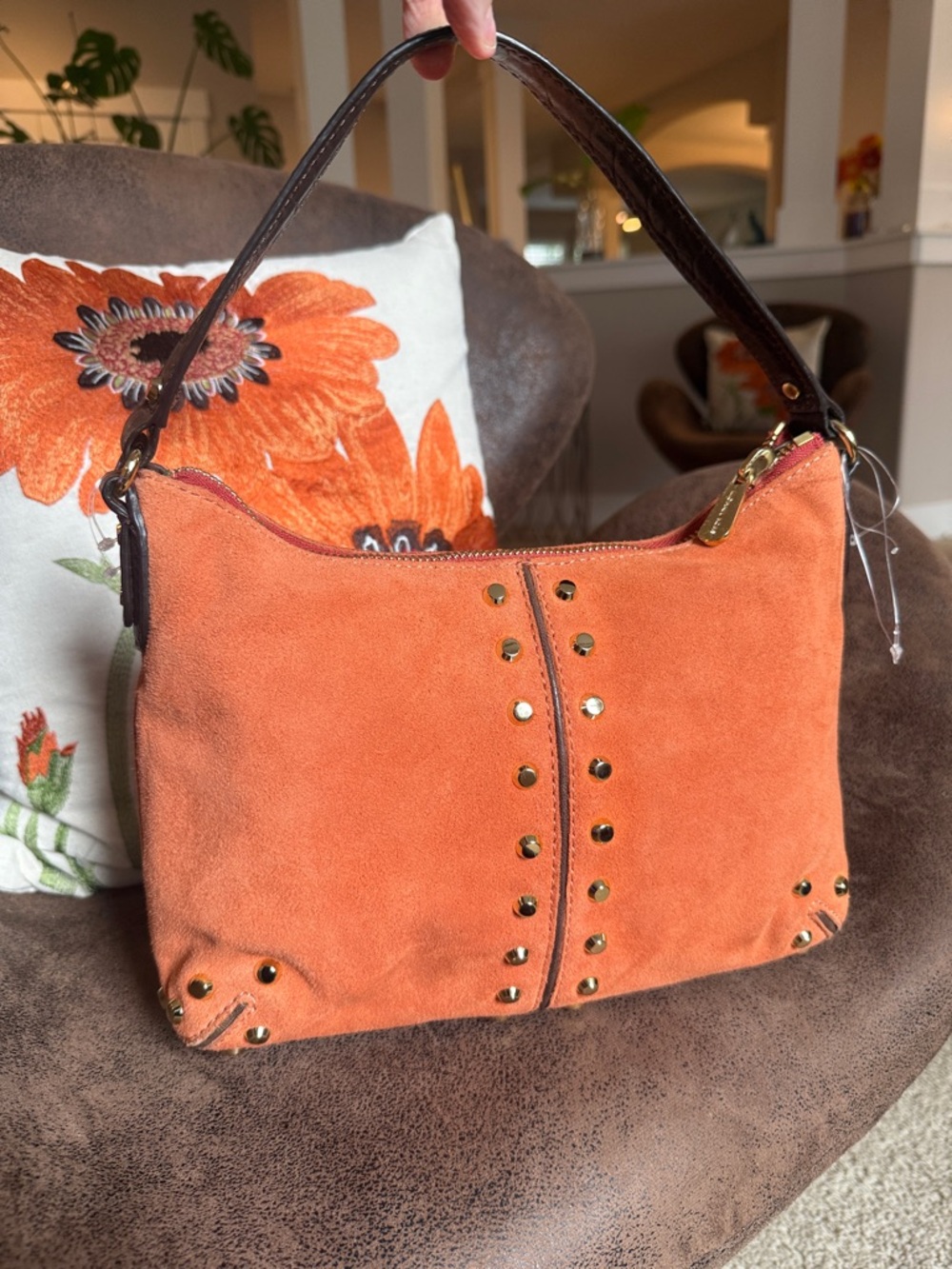 MICHAEL KORS SUEDE BAG - Picture 8 of 15